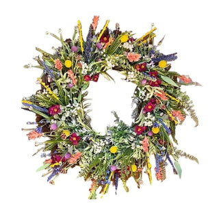 Festlicher Weihnachtskranz für die Tür