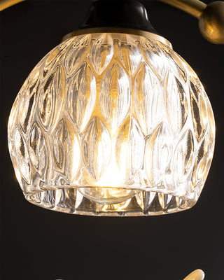 Charmante Vintage-Deckenlampe mit Vogelmotiv