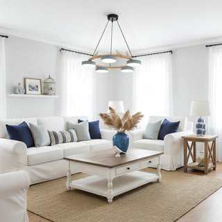 Zarte Sienna Bird Runde Deckenleuchte mit sanftem Licht