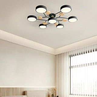 Moderne Flush-Mount LED- Deckenleuchte