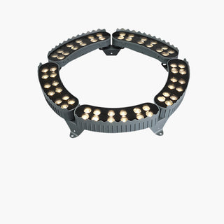 Runde LED-Solarleuchte für Bäume und Gartenbeleuchtung