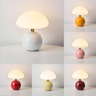 Dekorative Pilzlampe für stimmungsvolles Licht