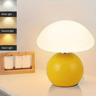 Dekorative Pilzlampe für stimmungsvolles Licht