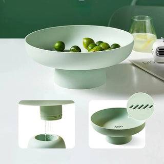 Retro-Obstschale aus Kunststoff – dekorative Schale für Küche & Esstisch
