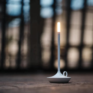 Dekorative Kerzenlicht Tischlampe mit warmem Schein