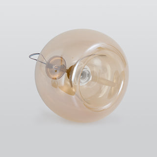 Moderne Glaskuppel-Deckenleuchte