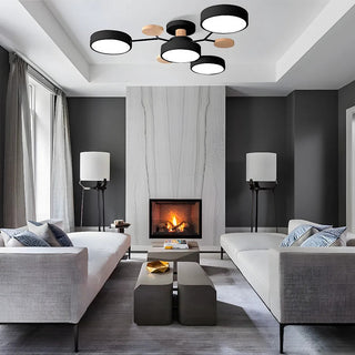 Moderne Flush-Mount LED- Deckenleuchte