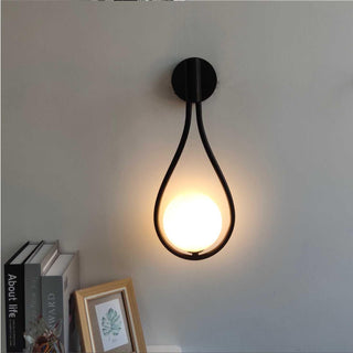 Moderne LED-Wandleuchte im nordischen Stil