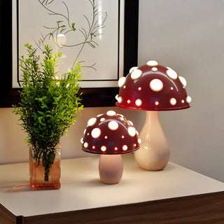 Moderne Pilz LED Tischlampe für Zuhause