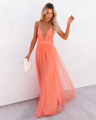 Damen Elegantes Maxi Abendkleid – Matrona