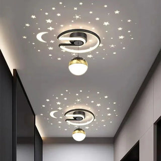 Stilvolle Sternenhimmel Kronleuchter LED Deckenleuchte
