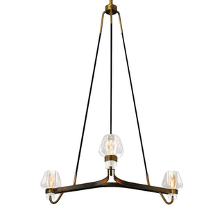 Zeitgenössischer Glas Schirm Kronleuchter