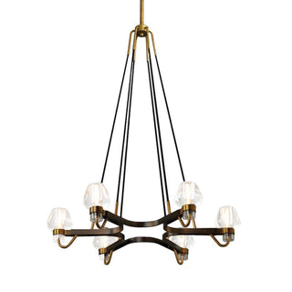 Zeitgenössischer Glas Schirm Kronleuchter