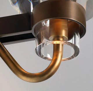 Zeitgenössischer Glas Schirm Kronleuchter