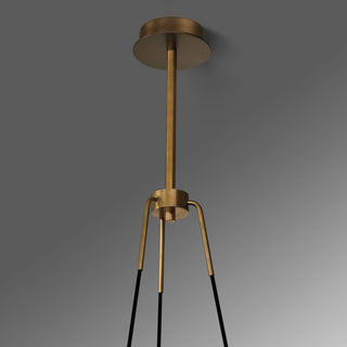 Zeitgenössischer Glas Schirm Kronleuchter