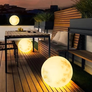 Romantische Mond LED-Gartenbeleuchtung