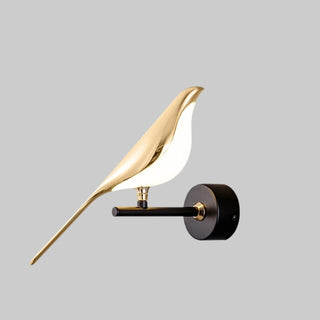Elegante Vogel Wandleuchte im modernen Design