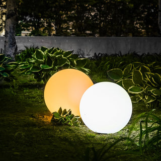 Dimmbar LED Akku Nachttischleuchte – Runde Dekolampe