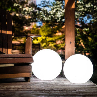 Dimmbar LED Akku Nachttischleuchte – Runde Dekolampe