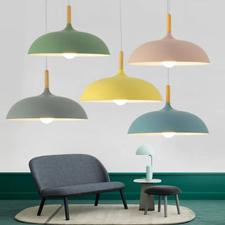 Harmonische Eiche Nordische Minimalistische Hängeleuchten