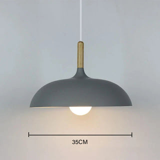 Harmonische Eiche Nordische Minimalistische Hängeleuchten