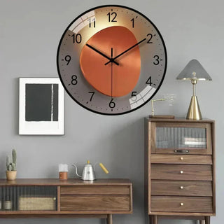 LED Wanduhr Modern mit Beleuchtung – Große Wohnwand Uhr für Wohnzimmer, Büro