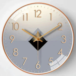 LED Wanduhr Modern mit Beleuchtung – Große Wohnwand Uhr für Wohnzimmer, Büro