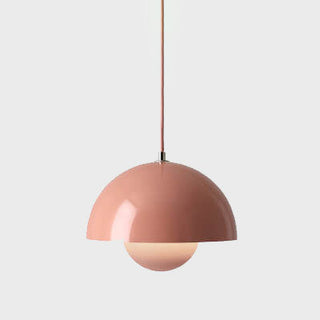 Bunter Halbkreisförmiger Farbiger Kronleuchter mit Nordic-Design