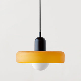 Moderne Glas Pendelleuchte Art Déco Design für Esszimmer und Wohnzimmer