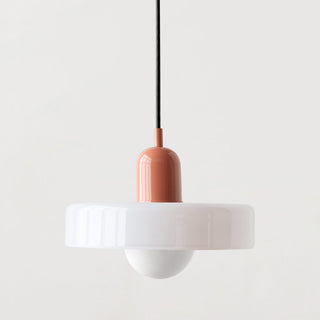 Moderne Glas Pendelleuchte Art Déco Design für Esszimmer und Wohnzimmer