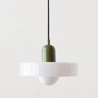 Moderne Glas Pendelleuchte Art Déco Design für Esszimmer und Wohnzimmer