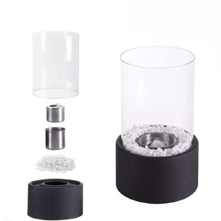 Ewige transparente Flammendekorlampe