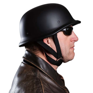 Motorrad-Halbhelm im Klassischen Stil