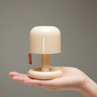 Kabellose LED Tischlampe Kompakt Pilzform Süßes Design