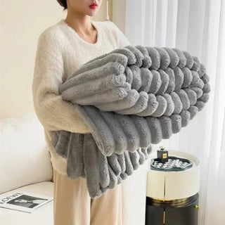 Gemütliche Kuscheldecken für Winterbett