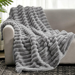 Gemütliche Kuscheldecken für Winterbett
