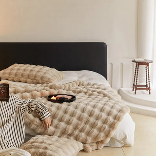 Praktische Warme Kuscheldecke für Sofa und Schlafzimmer
