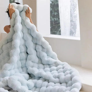 Praktische Warme Kuscheldecke für Sofa und Schlafzimmer