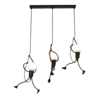 Künstlerische Verspielte Retro Iron Man Hängelampe