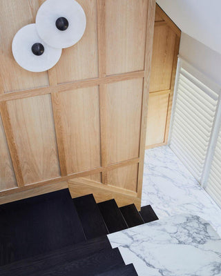 Künstlerische Alabaster Mehrfach-Wandleuchte