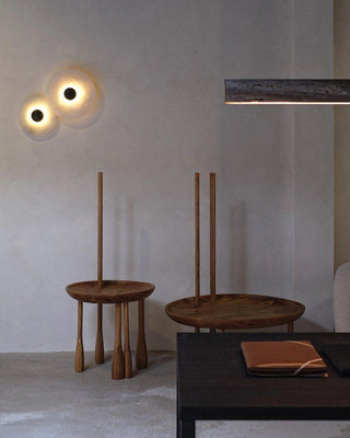 Künstlerische Alabaster Mehrfach-Wandleuchte