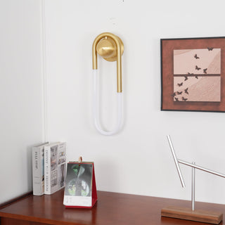 Raffinierte künstlerische Loop Wandleuchte