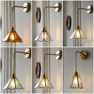 Künstlerische Mid Century Retro Wandleuchten