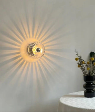Ästhetische Bauhaus Wandleuchte für Wohnbereich