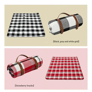 Kompakte Outdoor Plaid Picknickdecke für Familienausflüge