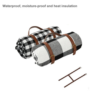 Kompakte Outdoor Plaid Picknickdecke für Familienausflüge