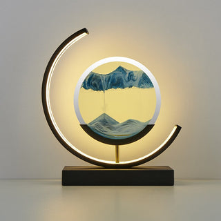LED Bewegliche Sandlandschaft Tischlampe