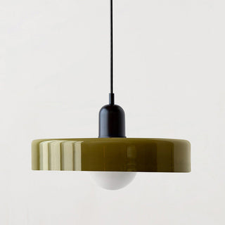 Moderne Glas Pendelleuchte Art Déco Design für Esszimmer und Wohnzimmer