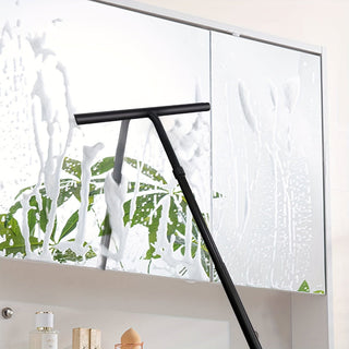 Leistungsstarker Teleskop-Duschwischer für mühelose Reinigung