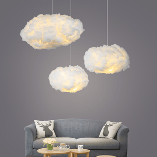 Led Flauschige Wolke Hängelampe